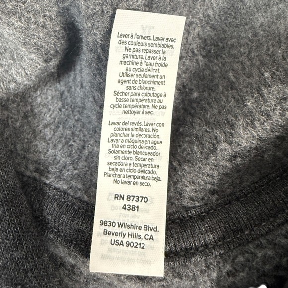 Malibu Farm Bella + Canvas Zip Up Hoodie Sweatshirt Womens XL Gray - Picture 7 of 8